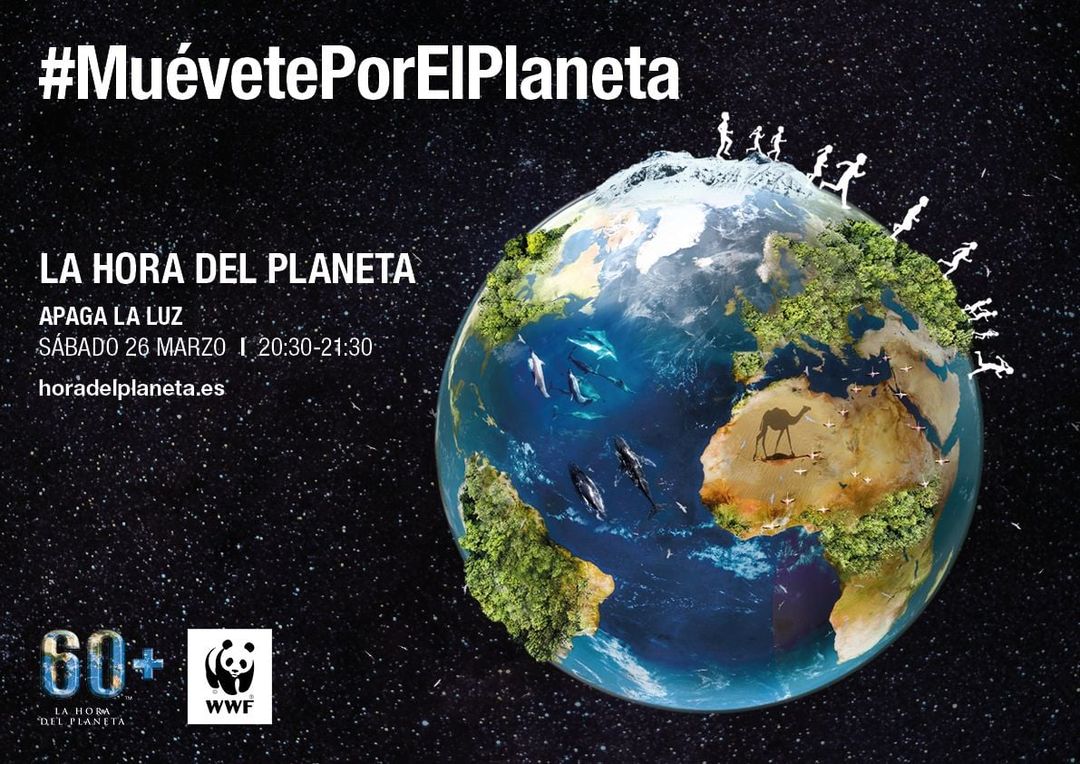 Salobrea se suma a la #HoraDelPlaneta